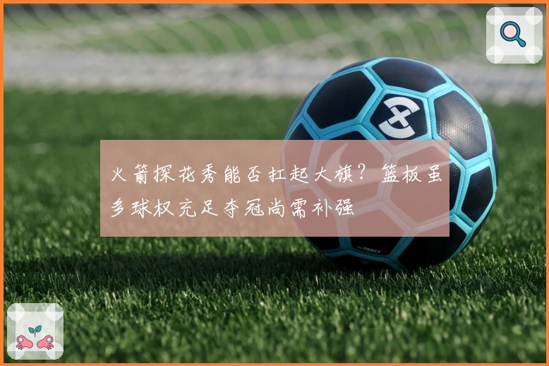 火箭探花秀能否扛起大旗？篮板虽多球权充足夺冠尚需补强